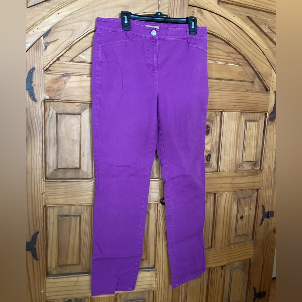 2/10.00 Peck and Peck Purple Jeans